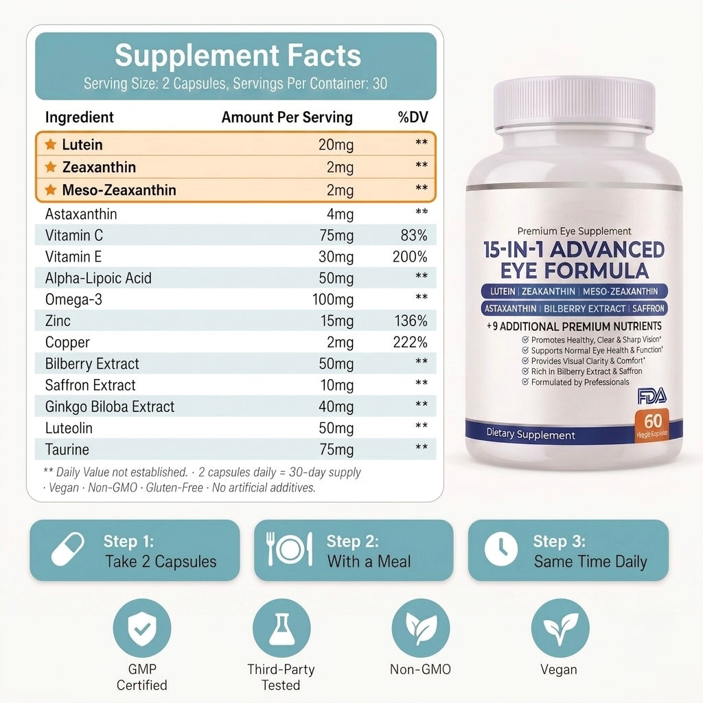 MendRoutine New Advanced Eye Health Formula
