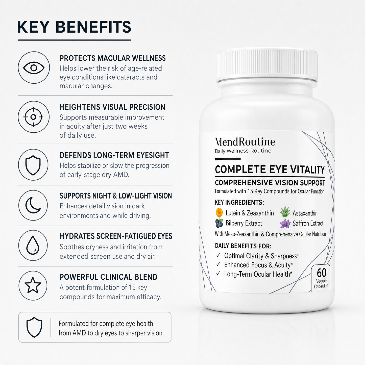 MendRoutine New Complete Eye Vitality